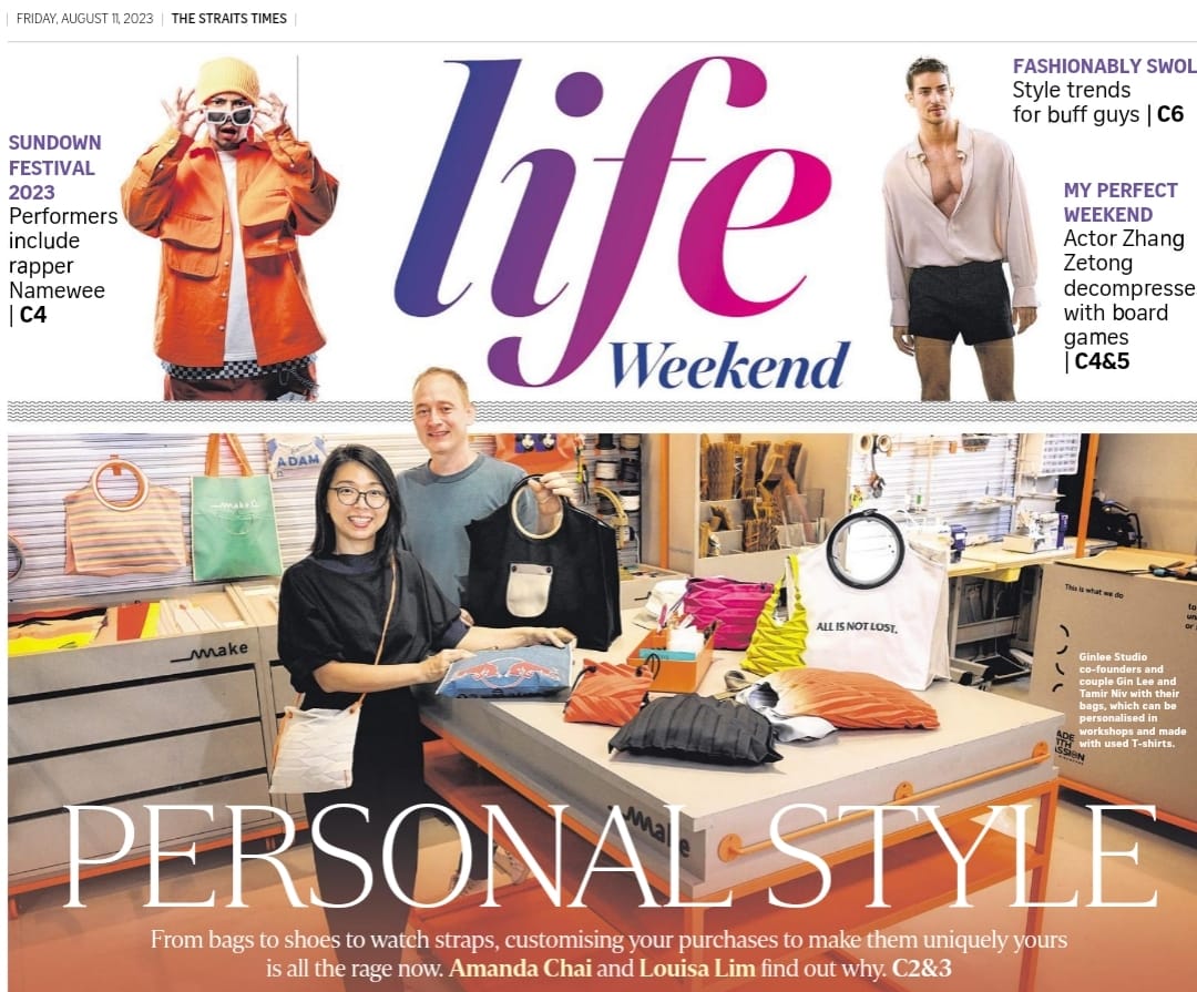 Ginlee Studio: DIY bags’ message of circularity