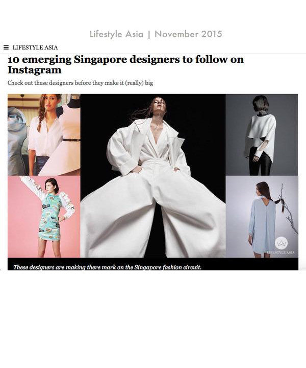 10 Emerging  Singapore Designers to Follow on Instagram / Lifestyle Asia
