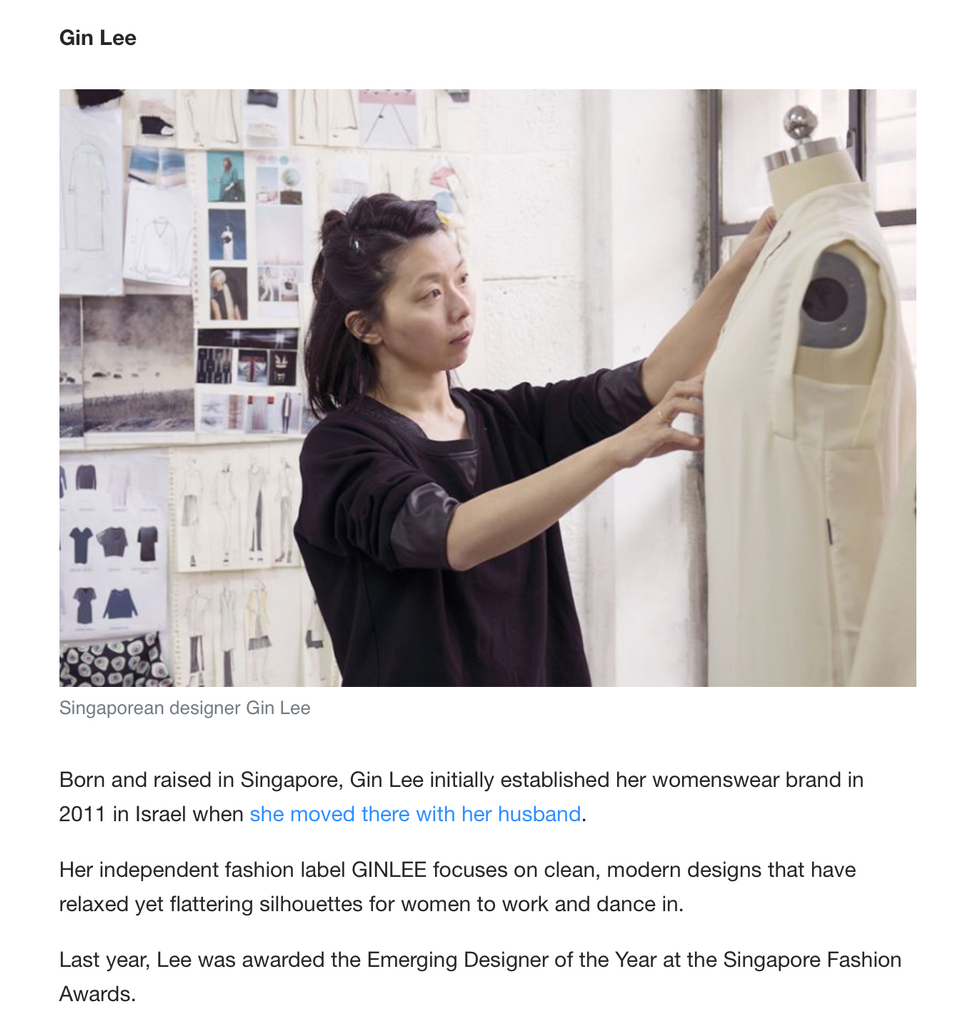 Yahoo Lifestyle: Local Designers To Look Out For At The 2017 Singapore Fashion Week