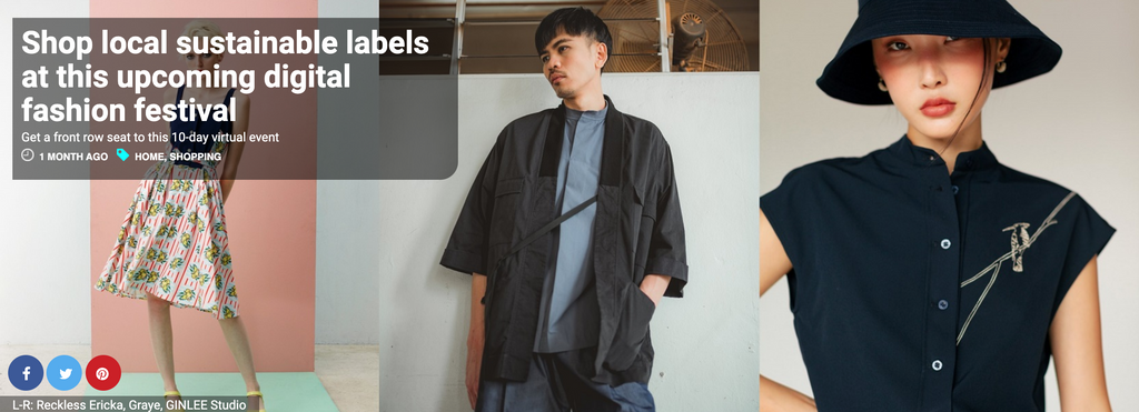 SG Magazine | Shop local sustainable labels at this upcoming digital fashion festival