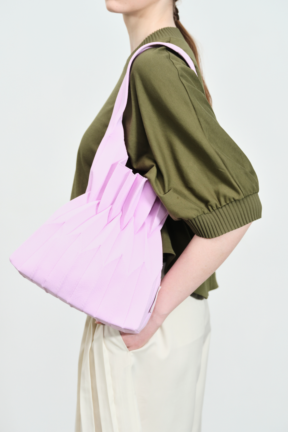 SCULPT PLEAT BAG SMALL